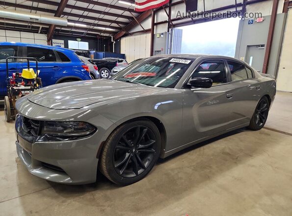 2C3CDXHG2HH581976 2017 DODGE CHARGER Серый Задняя левая четверть