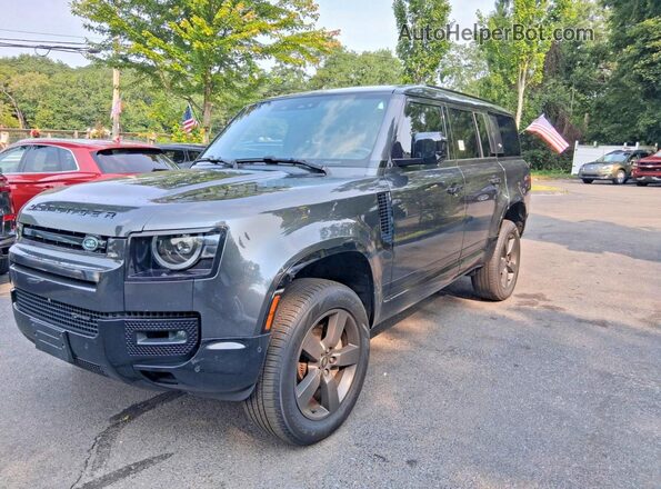 SALE2FEU3P2185201 2023 LAND ROVER DEFENDER Charcoal Trasero izquierdo