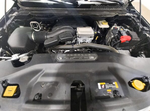 1C4SJVATXNS184256 2022 JEEP WAGONEER Black VIN კოდის სტიკერის ხედი