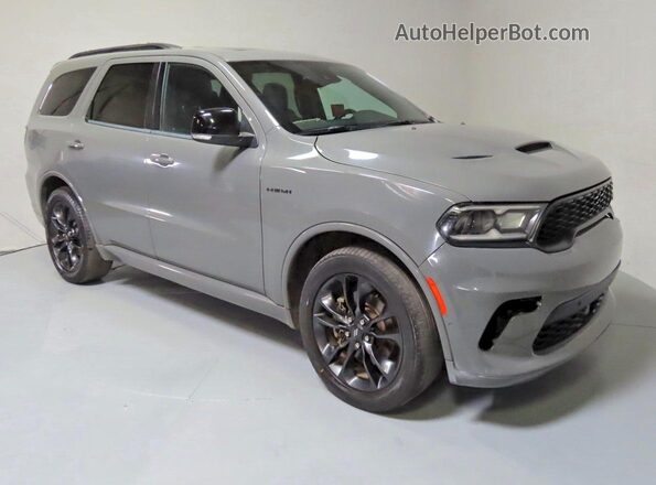 1C4SDJCT5PC568732 2023 DODGE DURANGO Gray Trasero izquierdo