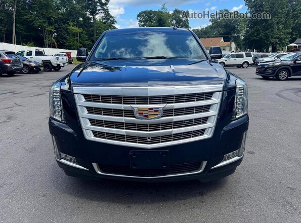 1GYS4HKJ1KR249238 2019 CADILLAC ESCALADE Black Вид салону спереду