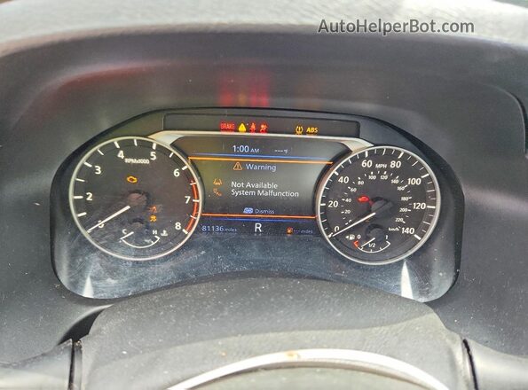 1N4BL4DV7MN389957 2021 NISSAN ALTIMA Серебряный Вид задних сидений