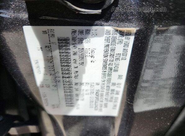 1FADP3FE3JL204220 2018 FORD FOCUS Gray Вид наклейки з VIN-кодом