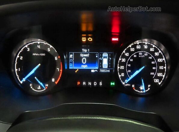 1FTER4FH9LLA98996 2020 FORD RANGER White Vista del cuadro de instrumentos