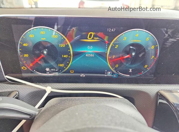 WDD5J4GB7LN064664 2020 MERCEDES-BENZ CLA-CLASS Gray Rear seats view
