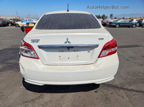 ML32F4FJ2LHF02440 2020 MITSUBISHI MIRAGE Белый Вид салона спереди