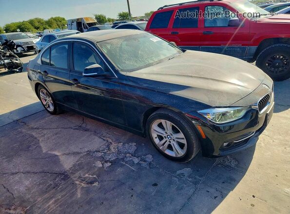 WBA8D9G52JNU70111 2018 BMW 3 SERIES Черный Вид спереди