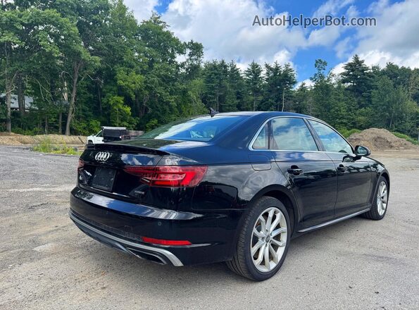 WAUENAF48KN002542 2019 AUDI A4 Black Widok z przodu