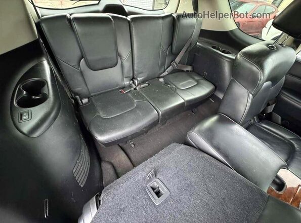 JN8AZ2NE5K9226385 2019 INFINITI QX80 Черный Вид задней части салона