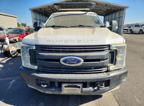 1FTRF3ATXHEC09826 2017 FORD F350 White Հետևի տեսք