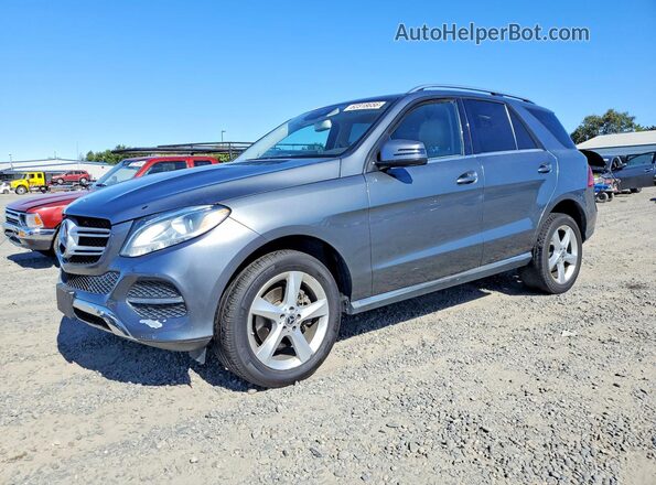 4JGDA5JB5JB150537 2018 MERCEDES-BENZ GLE Серый Задняя левая четверть