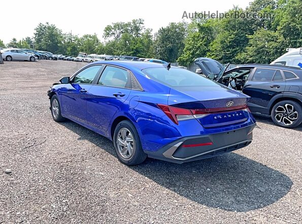KMHLL4DG7RU841821 2024 HYUNDAI ELANTRA Blue Przód prawy