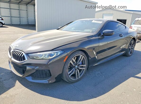 WBAAE2C01LCD01392 2020 BMW 8 SERIES Черный Задняя левая четверть