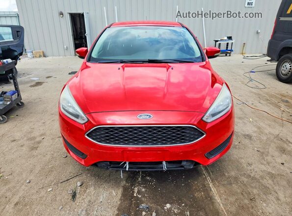 1FADP3F27GL320020 2016 FORD FOCUS Красный Вид сзади