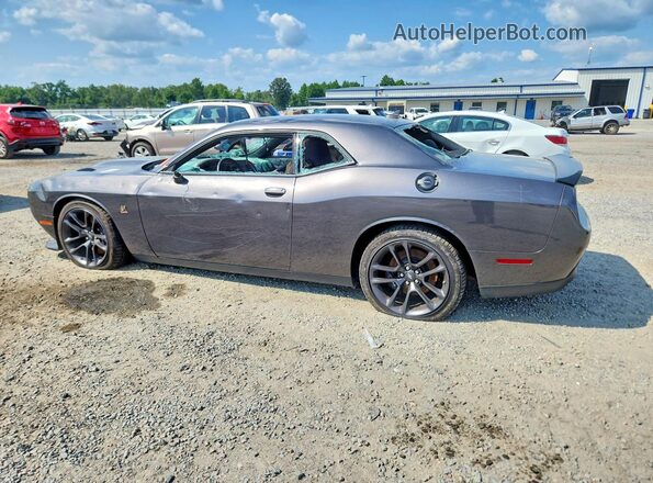 2C3CDZFJ4MH665088 2021 DODGE CHALLENGER Gray Rear right
