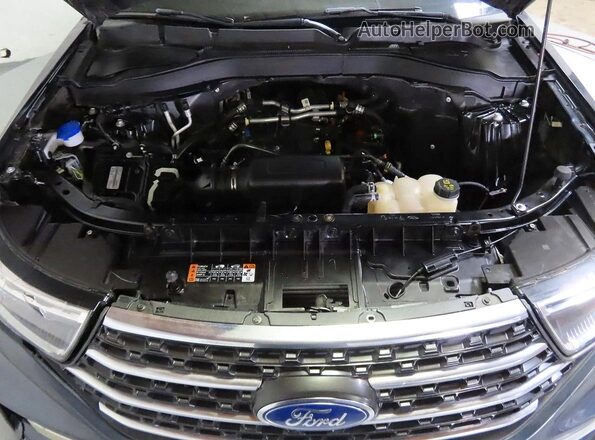 1FMSK7DH6RGA39932 2024 FORD EXPLORER Серый Вид панели приборов