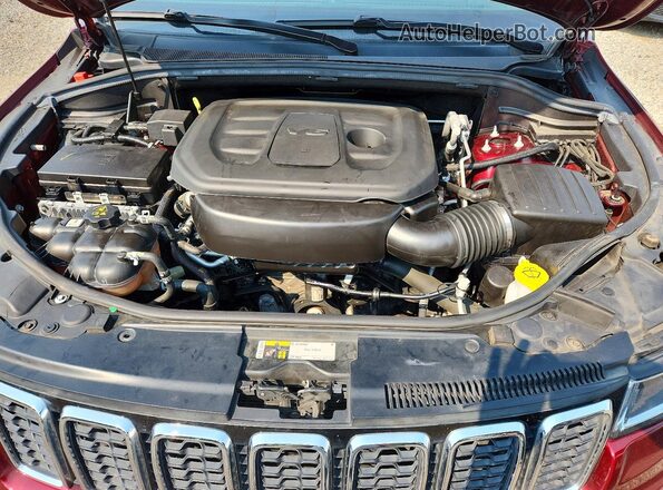 1C4RJFBG9KC665157 2019 JEEP CHEROKEE Maroon VIN კოდის სტიკერის ხედი