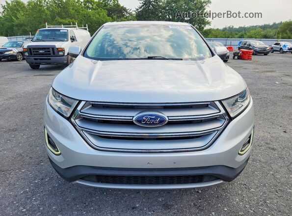2FMPK3K93HBB59834 2017 FORD EDGE Silver Vista trasera
