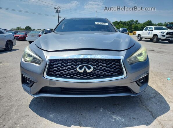 JN1CV7AR8KM350074 2019 INFINITI Q50 Silver Հետևի տեսք