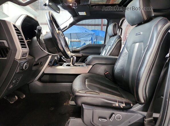 1FTEW1E46KFB21041 2019 FORD F150 Gray Առջևի վահանակի տեսք