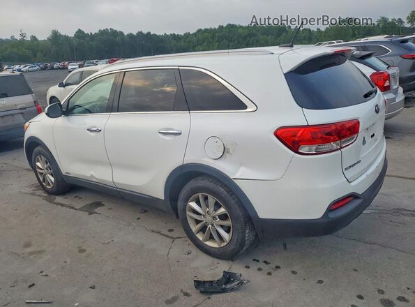 5XYPGDA33HG255824 2017 KIA SORENTO White Trasero derecho
