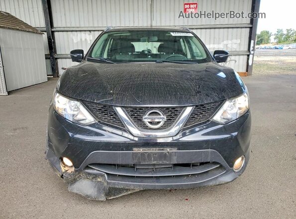 JN1BJ1CP2HW025918 2017 NISSAN ROGUE Black Widok z tyłu