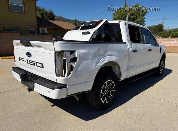 1FTFW1E5XPKE21354 2023 FORD F150 White Դիմացի տեսք