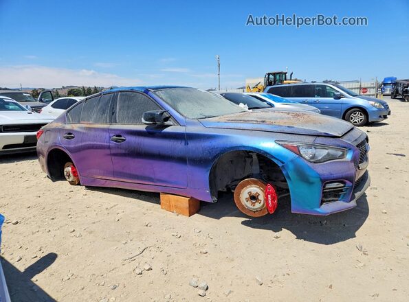 JN1EV7AP8HM739765 2017 INFINITI Q50 Серебряный Вид спереди