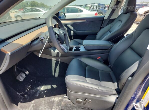 7SAYGDEE6PA148160 2023 TESLA MODEL Blue Vista del salpicadero