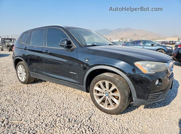 5UXWX9C59G0D67685 2016 BMW X3 Black Widok z przodu