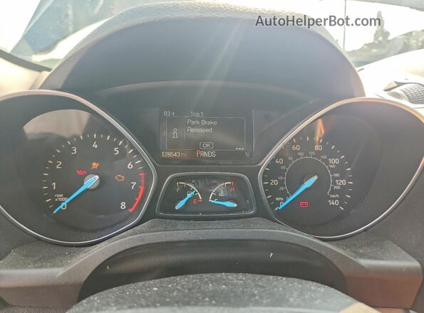 1FMCU9GD8JUD58046 2018 FORD ESCAPE Black უკანა სავარძლების ხედი