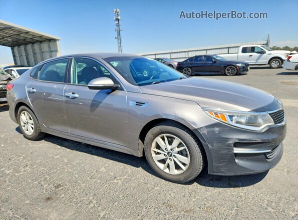 5XXGT4L34JG198455 2018 KIA OPTIMA Золотой Вид спереди