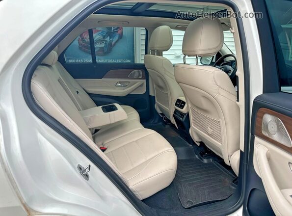 4JGFB4KB6NA606846 2022 MERCEDES-BENZ GLE Белый Вид наклейки с VIN-кодом