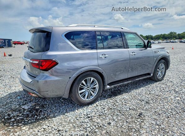 JN8AZ2NF4K9681981 2019 INFINITI QX80 Gray Przód prawy
