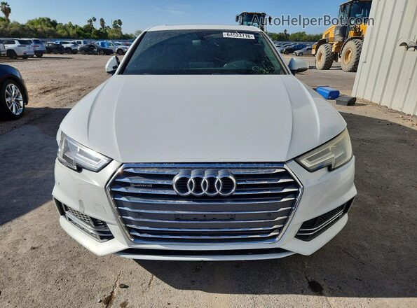 WAUENAF4XHN016256 2017 AUDI A4 White Rear view