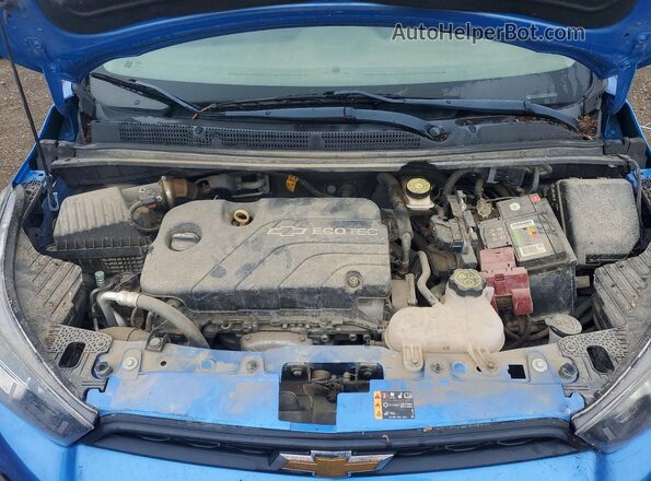 KL8CB6SA6HC791914 2017 CHEVROLET SPARK Blue Widok komory silnika
