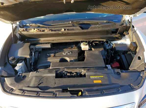 5N1DL0MMXLC500087 2020 INFINITI QX60 White Engine compartment view