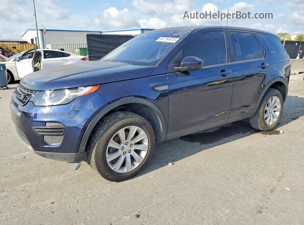 SALCP2FX8KH791660 2019 LAND ROVER DISCOVERY Синий Задняя левая четверть