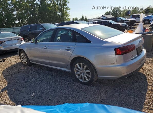 WAUGFAFC3GN076889 2016 AUDI A6 Silver Задня права чверть