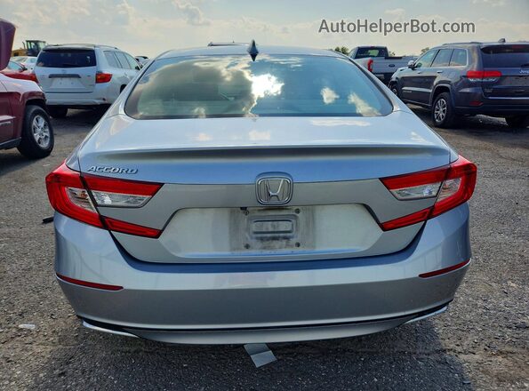 1HGCV1F4XJA076949 2018 HONDA ACCORD Silver Սալոնի դիմացի տեսք