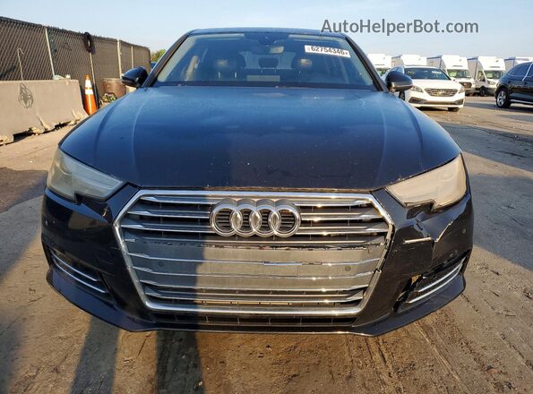 WAUANAF40HN007631 2017 AUDI A4 Black Вид ззаду