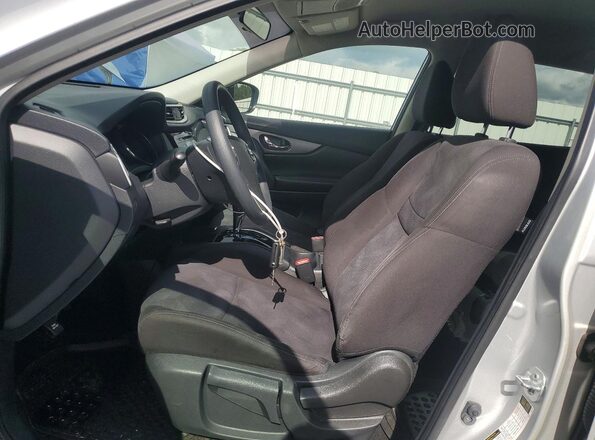 KNMAT2MT6GP609249 2016 NISSAN ROGUE Silver Առջևի վահանակի տեսք