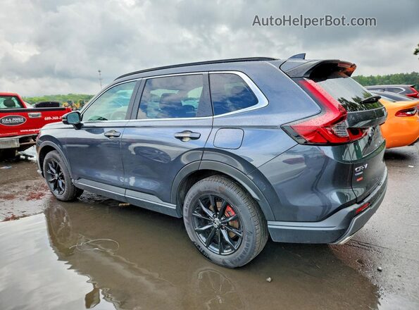 2HKRS6H5XRH813107 2024 HONDA CR-V Синий Задняя правая четверть