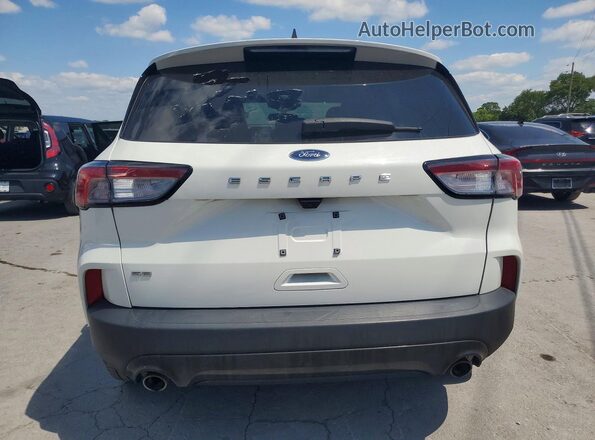1FMCU0G66NUC00534 2022 FORD ESCAPE White Widok wnętrza z przodu