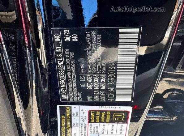 4JGFB4FB8RB018862 2024 MERCEDES-BENZ GLE-CLASS Black Widok wnętrza 360 stopni