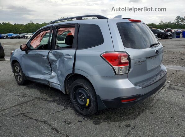 JF2SJABC5HH405966 2017 SUBARU FORESTER Blue Tył prawy