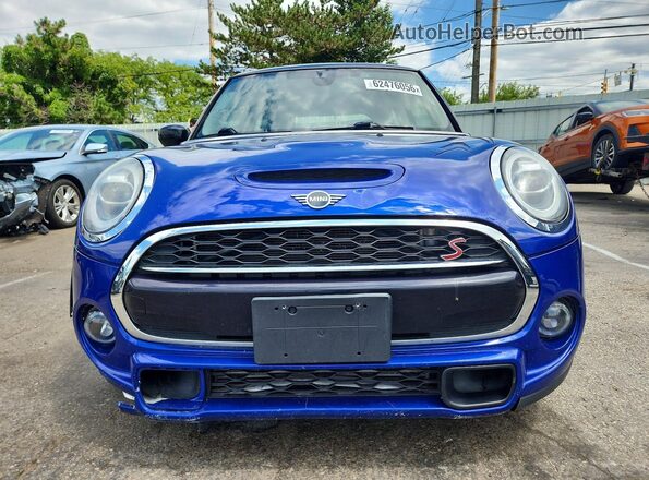 WMWXR5C05L2L85607 2020 MINI COOPER Blue Vista trasera