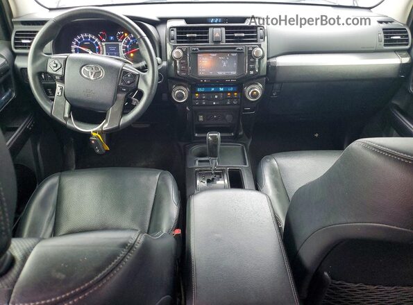 JTEZU5JR5K5195892 2019 TOYOTA 4RUNNER Charcoal Սարքավորումների վահանակի տեսք