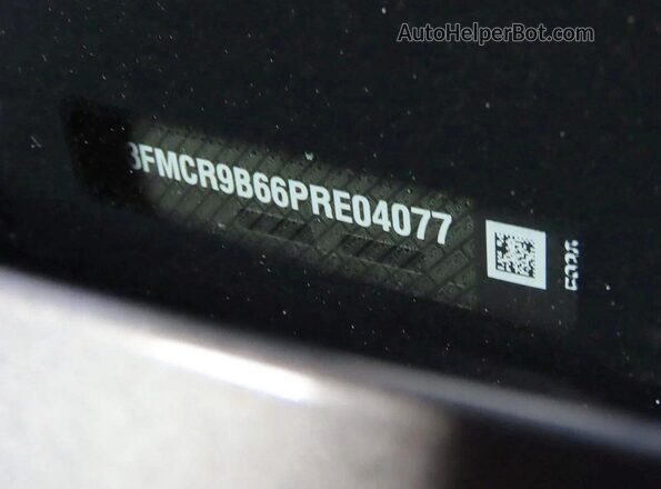 3FMCR9B66PRE04077 2023 FORD BRONCO Gray Vista interior trasera