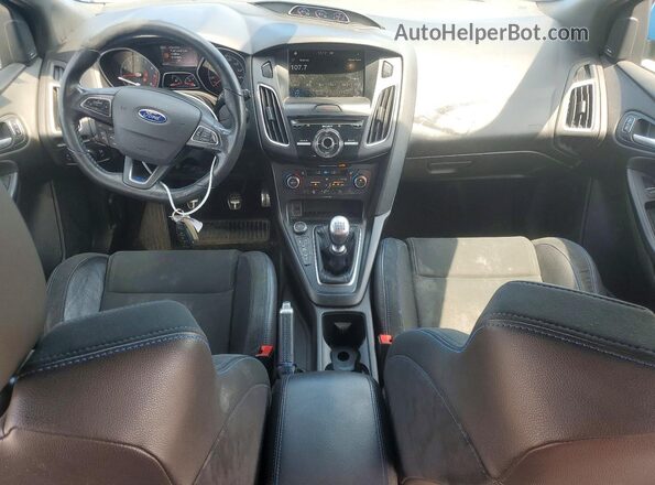WF0DP3TH9G4117107 2016 FORD FOCUS Blue Instrument cluster view